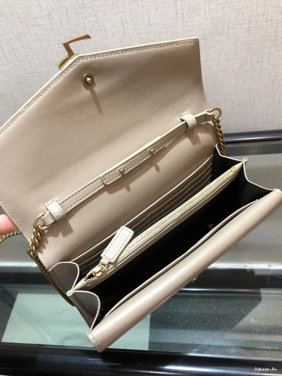 YSL WALLET MEDIUM SULPICE CHAIN 0729